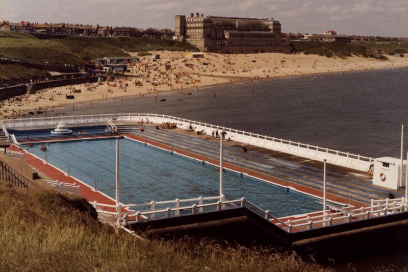 Tynemouth Open Air Pool c.1990s (Newcastle Libraries)