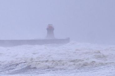 South Shields Lighthouse suffers damages from Storm Babet
Credit: Steven Lomas