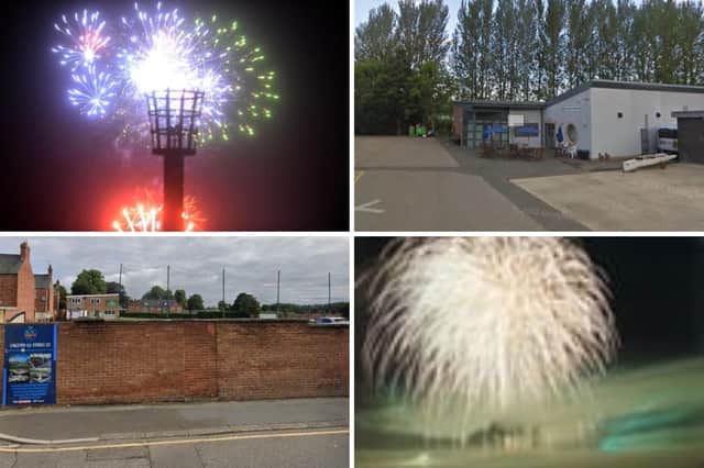 A number of venues in and around Sunderland will be hosting fireworks displays.