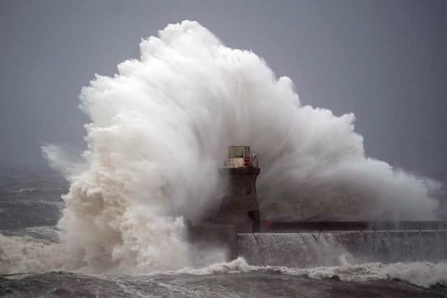 Storm Babet has brought high winds and heavy rain to areas across the UK, but the Met Office has given an update one when the bad weather could end. (Credit: Owen Humphreys/PA Wire
