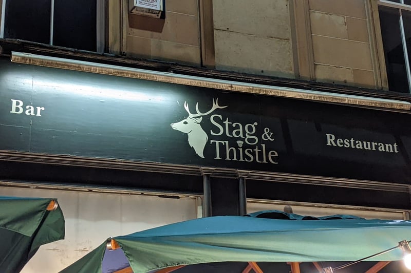 Although the Stag & Thistle are famed for their bustling beer garden, during the colder months the bar is also a great welcoming area. 