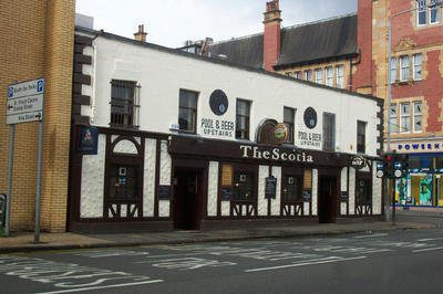 In The Scotia Bar located in Stockwell Street is said to house a former landlord that can't let the pub go after killing himself in the cellar. There are also another two spirits that are said to lurk, one of them known as a man called Willy.