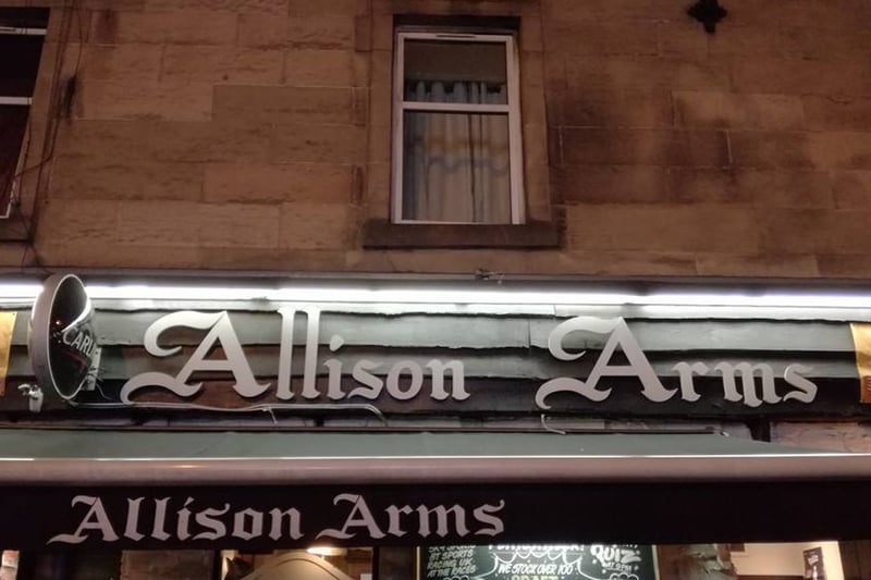 The Allison Arms is our first spot in the Southside. The bar have a great selection of beers on offer and is a favourite with those living in Strathbungo and beyond. 720 Pollokshaws Rd, Glasgow G41 2AD. 