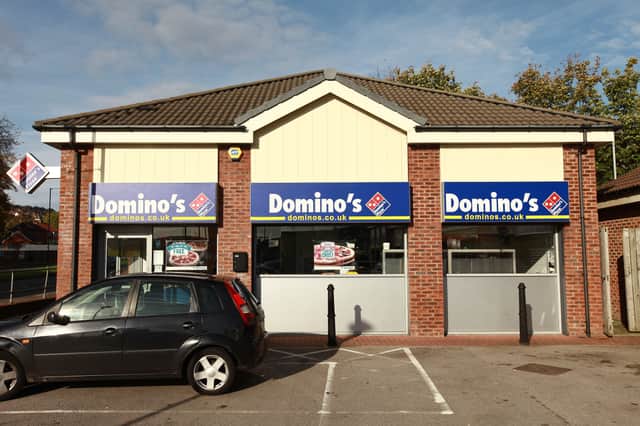 The Domino's pizza restaurant in Sheffield where Thavisha Peiris worked. Thavisha was stabbed to death while delivering pizza. Photo: rossparry.co.uk