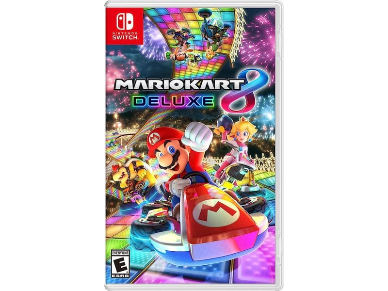 Nintendo Switch Mario Kart 8 Deluxe took the original Wii U title and added all the characters, courses and vehicles that players previously had to unlock or download. The game doesn't mess around too much with the winning concept, but does add anti-gravity sequences where players can drive on walls and ceilings. Released in 2017, it has a Metacritic rating of 92.