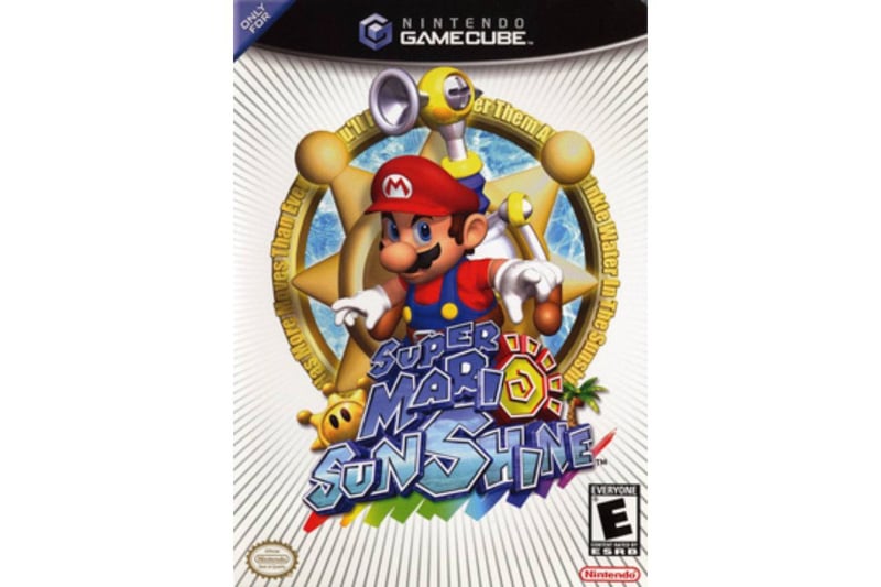 Also earning a rating of 92 is Gamecube title Super Mario Sunshine, released 2002. A more complex plot than usual sees Mario wrongly blamed for spraying graffiti around the tropical paradise island of Delfino while on holiday with Toadsworth, Peach and five Toads. The evil Shadow Mario is to blame, but Mario has to clean up anyway - and inevitably save the princess along the way.