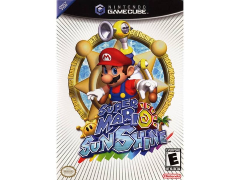 Also earning a rating of 92 is Gamecube title Super Mario Sunshine, released 2002. A more complex plot than usual sees Mario wrongly blamed for spraying graffiti around the tropical paradise island of Delfino while on holiday with Toadsworth, Peach and five Toads. The evil Shadow Mario is to blame, but Mario has to clean up anyway - and inevitably save the princess along the way.