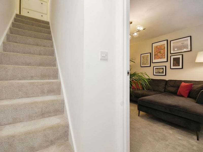 The home benefits from an easy-to-navigate layout. (Photo courtesy of Zoopla)