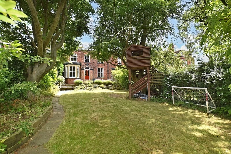 The current owners have also added a bespoke treehouse.