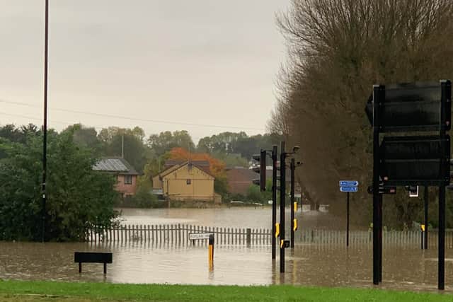 Catcliffe has flooded again