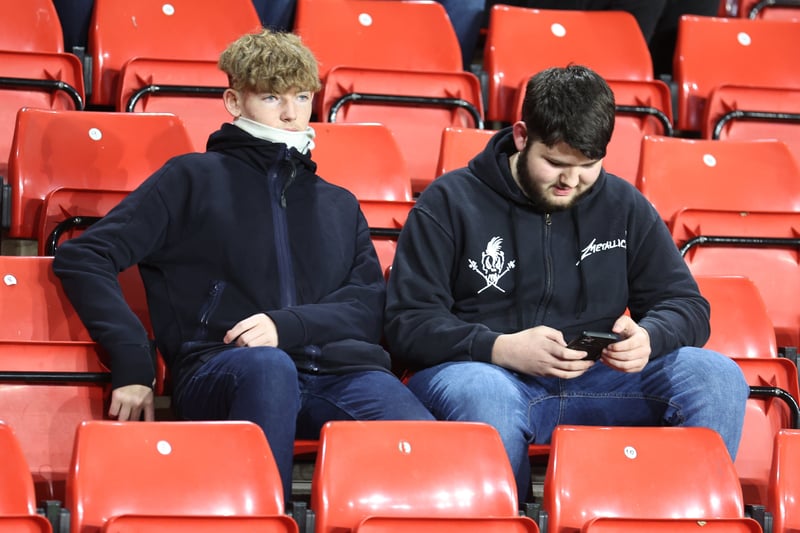 Sheffield United fans against Man United. Picture: Simon Bellis/Sportimage