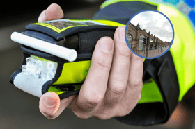 A man has been arrested in Sheffield after blowing over 4x the legal drink drive limit. (Photos courtesy of British Transport Police and Google)