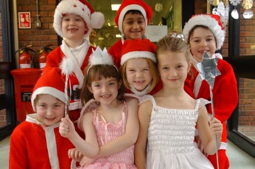 They all had starring roles in The Bossy Fairy - the school's Christmas play 20 years ago.
