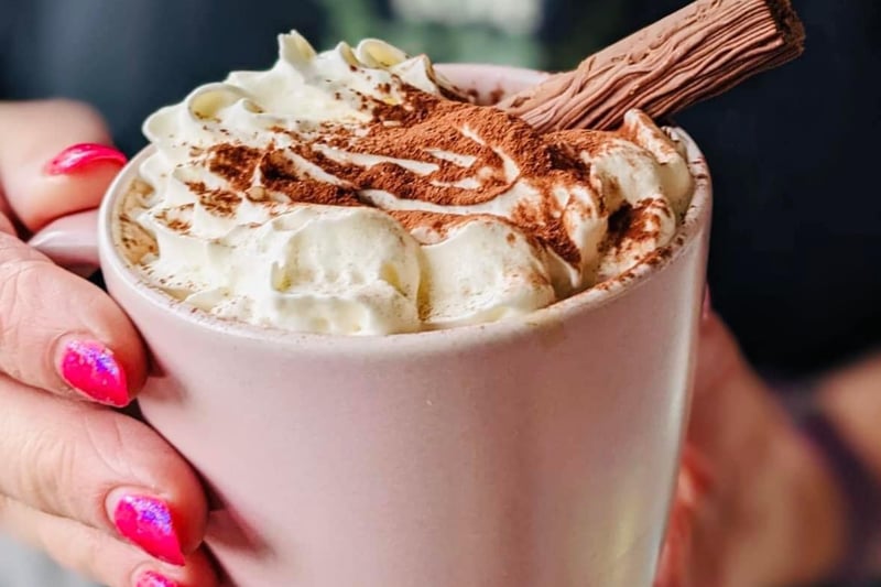 There’s plenty of hot chocolate options to enjoy at Dandelion Cafe in Newlands where your sweet demands will be met. 