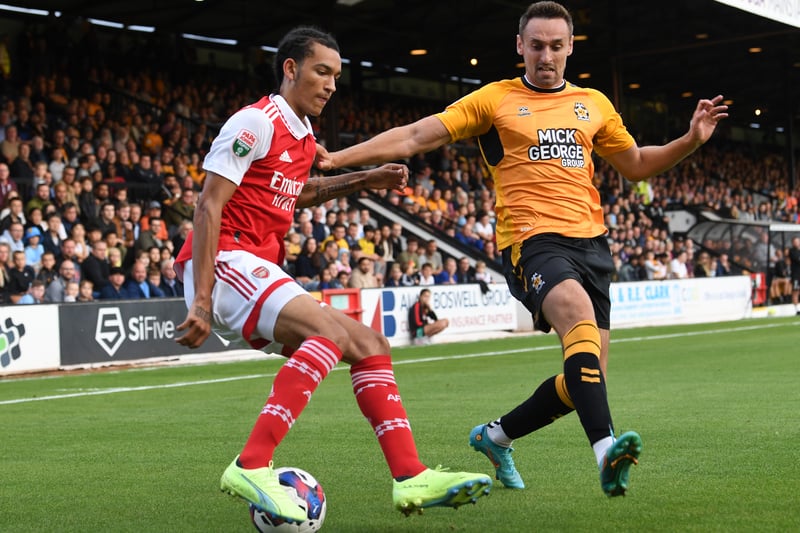 Out for at least the next thre weeks. Yet to play a full 90 minutes in the league for the U’s since his move to the Abbey Stadium in the summer of 2022.