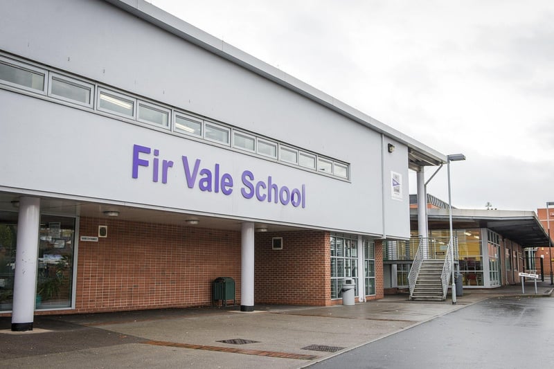 Fir Vale School, on Owler Lane, issued 12 permanent exclusions during the 2021-22 academic year.