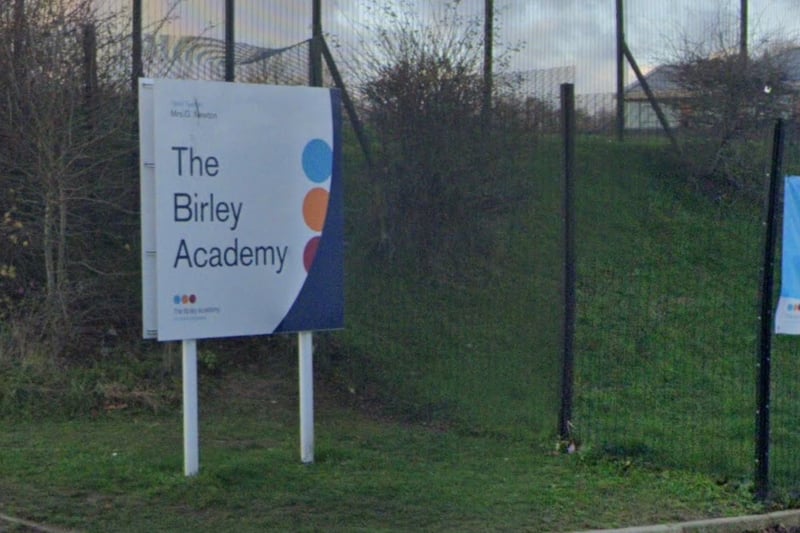 The tenth biggest student cohort in Sheffield in 2023 was The Birley Academy, in Birley Lane with 1,083 pupils. This was not the busiest it had been in five years - that was in 2018/19, when it had 1,132 pupils. It was rated 'Requires Improvement' by Ofsted in 2023.