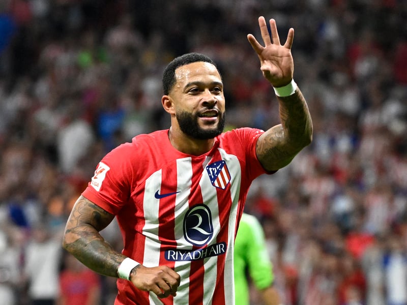 The Dutch striker has just turned 30 this year. Once a £25 million signing for Manchester United, he enjoyed spells at Barcelona and Lyon before moving to Atletico Madrid in 2023. Out of contract in the summer, he scored nine goals in 33 La Liga games for the club.