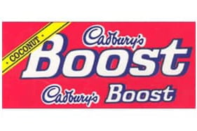 Though Boost bars still exist, there used to be multiple flavours available, including coconut and peanut. The coconut bar was discontinued in 1994 and now we know the peanut version as a Starbar.