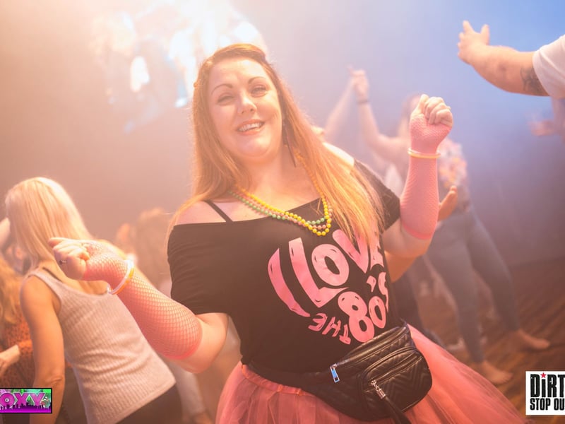 Reliving the 80s and 90s at the ROXY’S Mad Friday retro night in Sheffield, which returns on Friday, December 8, 2023. Photo: ROXY’S Mad Friday