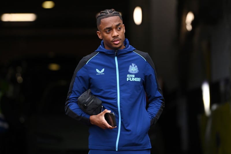 Willock has returned to full training ahead of the game. The midfielder has been sidelined for five months.