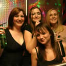 Pictured at the 80s bar Reflex, on Holly Street, Sheffield city centre, in 2004 are Rebecca, Jade, Amanda and (front) Alice
