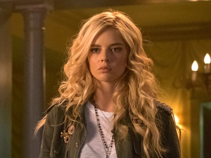 Some say dark comedy, others call it gore. The Babysitter is not for the faint of heart, stabbing, shooting and even by a fireplace poker run all the way through someone's head. Rated at 6.3.