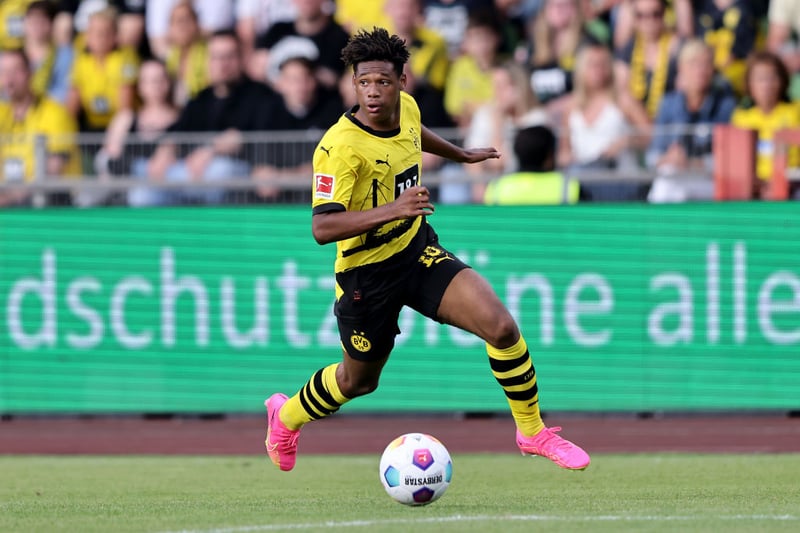 The 17-year-old winger is out with a thigh injury.

