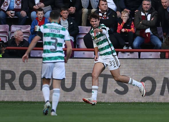 Celtic midfielder Matt O'Riley will have interest this summer. Cr. Getty Images.