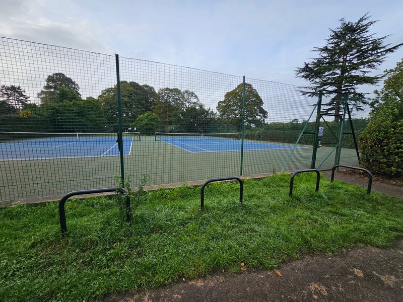 The park has two tennis courts which are overseen by The Greville Smyth Tennis Club which runs regular lessons and league play. Adult membership costs less than £1 per week, and deals are available for families, children, unwaged and over-65s.