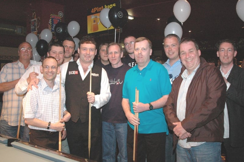 These Echo competition winners got to meet Jimmy White at Riley's Club in 2006.
He starred in season 9 of I'm A Celebrity.