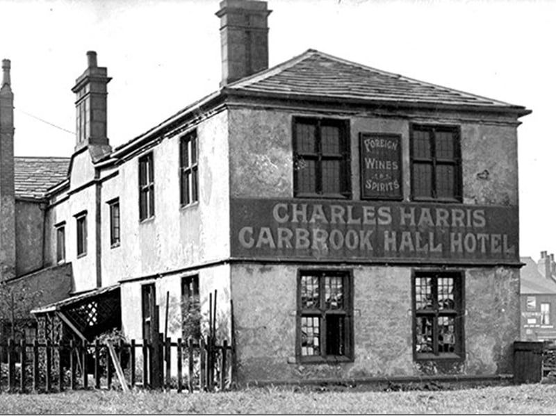 Carbrook Hall, on Attercliffe Common, Sheffield, in around 1905, when Charles Harris was the landlord. Photo: Vin Malone