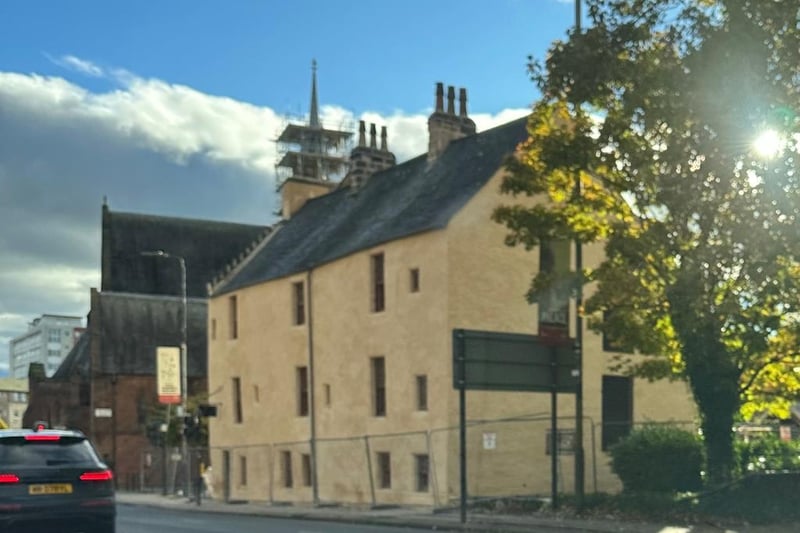 Provand’s Lordship, Glasgow's oldest home, re-opens to the public on Good Friday after a roughcast facelift. Around £1.6 million was spent on repairs and improvement work which started in the summer of 2022.