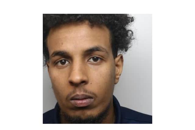 Saed Mohamed was traced by detectives after they found his mobile phone in the grass near to where the attack took place. He has now been jailed for 10 years 