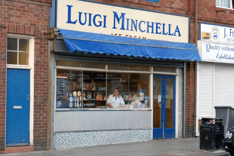 Luigi Minchella's shop for sale in this 2007 photo. Photo: Shields Gazette