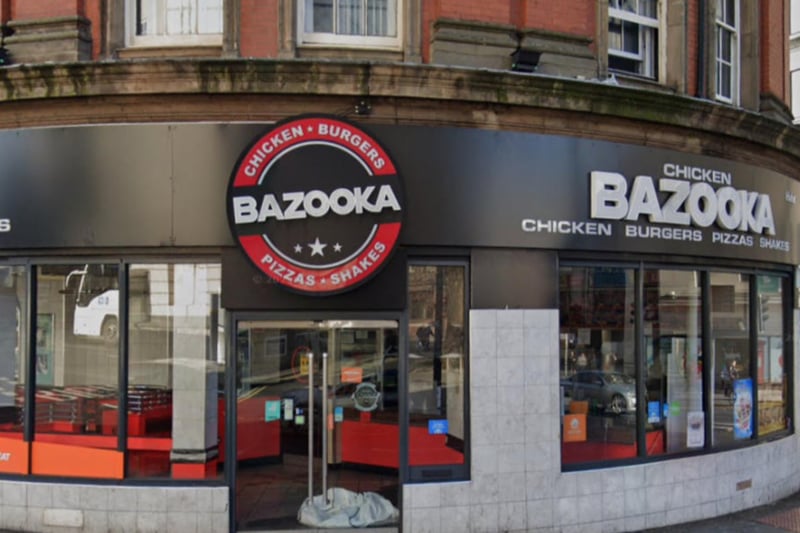 Chicken Bazooka was handed a zero star food hygiene rating following an inspection on July 27, 2023.