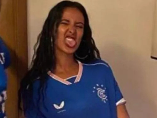 The Love Island host was spotted wearing a Rangers shirt a few years back.