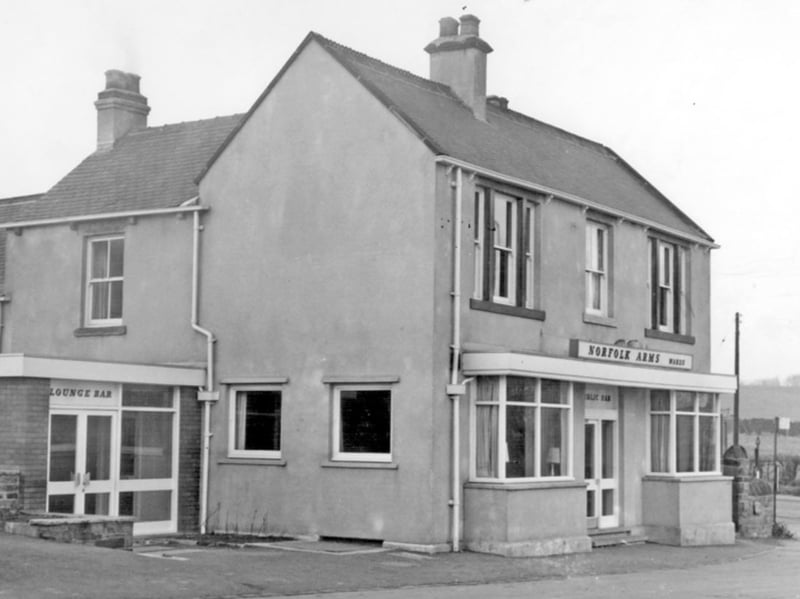 The Norfolk Arms pub, on White Lane, Chapeltown, Sheffield, in February 1964. It was formerly a halfway house between Sheffield and Barnsley. Photo: Picture Sheffield/Sheffield Newspapers