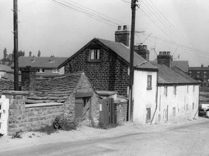 Chapel Road, Chapeltown, Sheffield, pictured some time during the 1960s or 70s. The exact date is unknown. Photo: Picture Sheffield/George H. Dawson, Photographers, Burncross Road