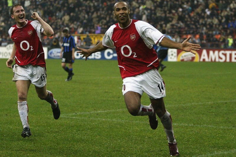 Arsenal legend Henry was potent in Europe under Arsene Wenger, but failed to net when it truly mattered in the 2006 Champions League final against Barcelona.