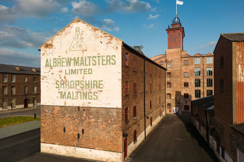 A ghost sign in Shrewbury (Historic England Archive)