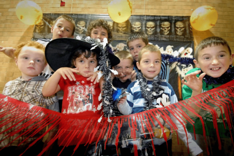 They're loving their Halloween event at Lukes Lane Community Centre in 2009. Photo: SN