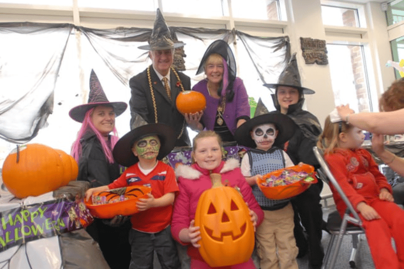 Asda relaunched their store in Boldon with a children's Halloween party in 2008. Photo: SN