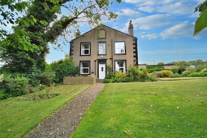 This 3 bed detached property on Lane Side was last reduced on October 17 by a total of 44.6 percent, to £499.000. 