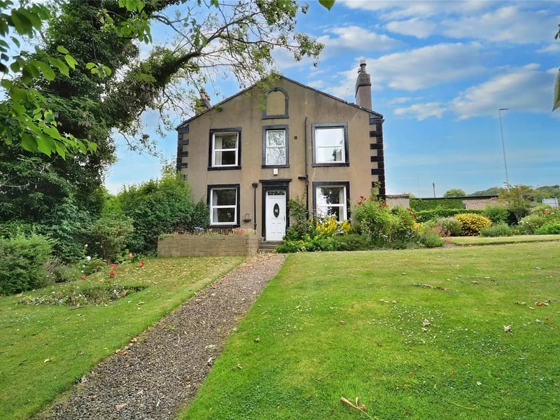 This 3 bed detached property on Lane Side was last reduced on October 17 by a total of 44.6 percent, to £499.000. 