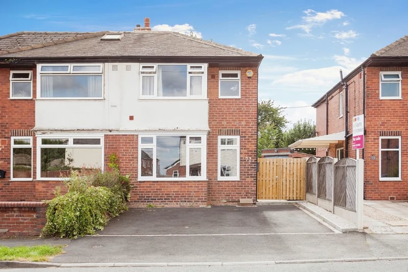 This 2 bed semi-detached property on Willans Avenue was last reduced on October 10 by a total of 25 percent, to £180.000. 
