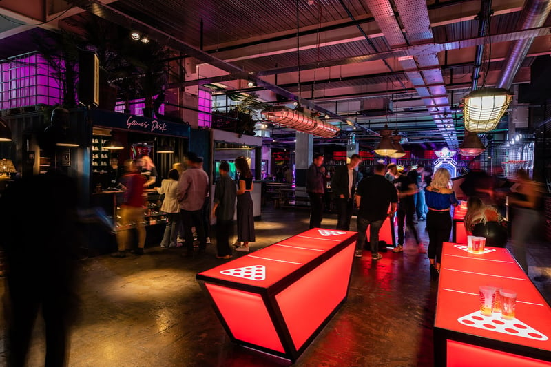 If you fancy incorporating some games into the festivities then try the new Lane7 in harfside Street. The boutique bowling complex, which is also present at The Cube, is spread across three floors that make up 28,000 sq ft space. So, you can imagine our astonishment on entering.