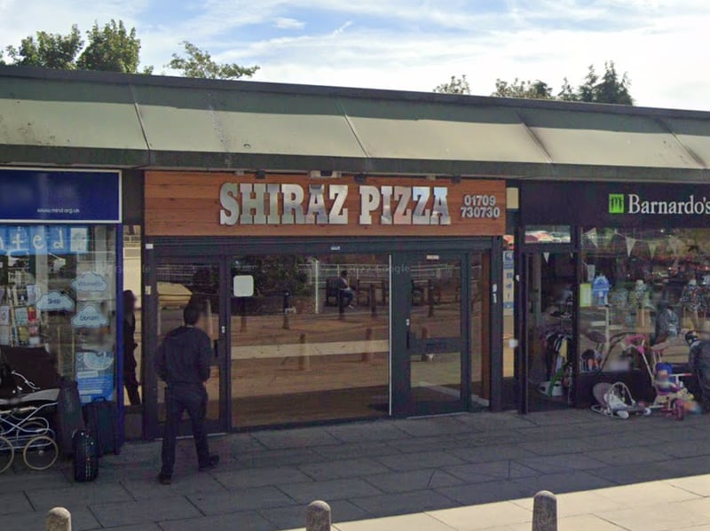 Shiraz Pizza, on 242 Bawtry Road, is a takeaway/sandwich shop. It was awarded a food hygiene rating of five on October 11, 2023.