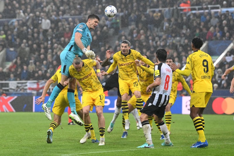 Pope was unlucky to concede v Dortmund having pulled a world class double save early in the game. 
