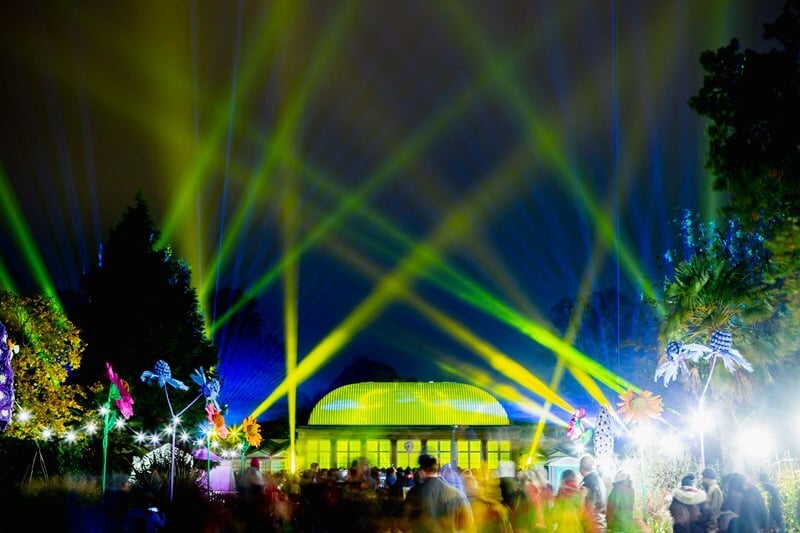Illuminate The Gardens Myths and Legends, happening on November 3, 4 and 5, is a magical night out for the whole family. 
The event at Sheffield Botanical Gardens features more than ten illuminated installations, walkabout performers, two fireworks displays and a lighting show.
The laser show from the glass pavilions will create a truly immersive experience, and if you’ve got little ones with sensitive ears, you can enjoy the ‘low bangs’ fireworks display in the early evening.
Enjoy some delicious street food, grab a drink from the bar, get involved in some free kids activities, and enjoy the vintage fairground rides.
Tickets are available online at £18 for adults and £12.50 for children.